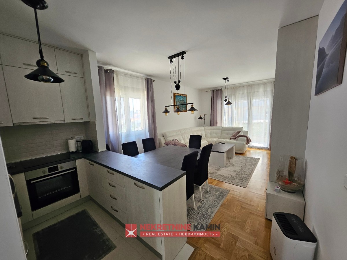 Three bedroom apartment with parking place, Budva